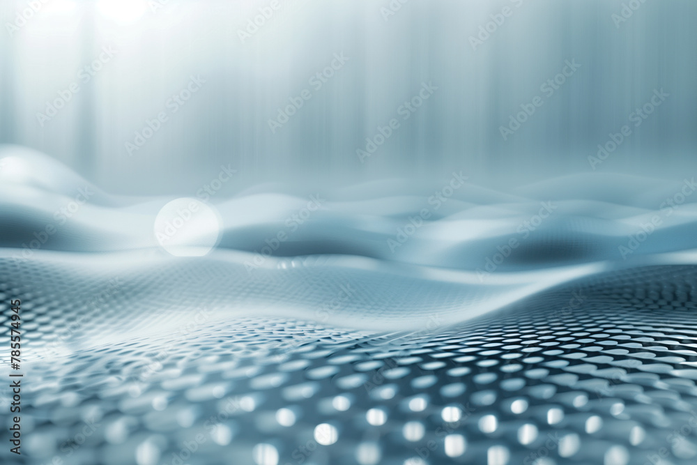 Poster abstract background with a 3d surface. hi-tech futuristic. materials science. background image. crea