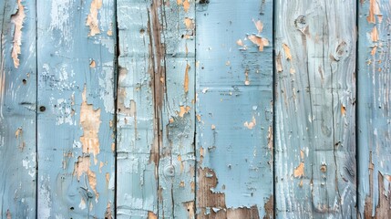 rustic wooden background with a faded blue paint texture evoking a sense of nostalgia and charm