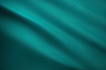 Turquoise background with subtle grain texture for elegant design, top view. Marokee velvet fabric backdrop with space for text or logo
