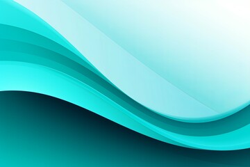 Turquoise vector background, thin lines, simple shapes, minimalistic style, lines in the shape of U with sharp corners, horizontal line pattern