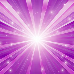 Violet abstract rays background vector presentation design template with light grey gradient sun burst shape pattern for comic book
