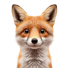 Obraz premium Isolated Cute Funny Animal on a Clear PNG Canvas, Generative AI