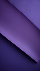 Violet background with dark violet paper on the right side, minimalistic background, copy space concept