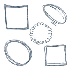 A set of elements for design. Vector - 785590130