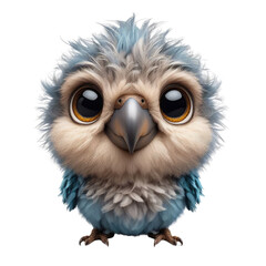 Obraz premium Isolated Cute Funny Animal on a Clear PNG Canvas, Generative AI