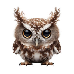 Naklejka premium Isolated Cute Funny Animal on a Clear PNG Canvas, Generative AI