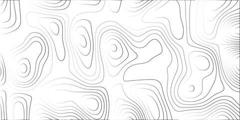 Contour map wavy background. Abstract Geographic Gradient line mountain relief. background. Geography scheme and terrain. Topography grid map. Stylized topographic contour map backdrop.