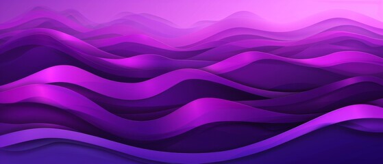 Abstract texture pink violet purple background banner panorama with 3d geometric waving waves curves gradient shapes for website, webdesign, business, print design template paper pattern illustration