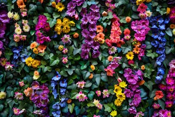 Colorful Floral Wall Art Generative AI