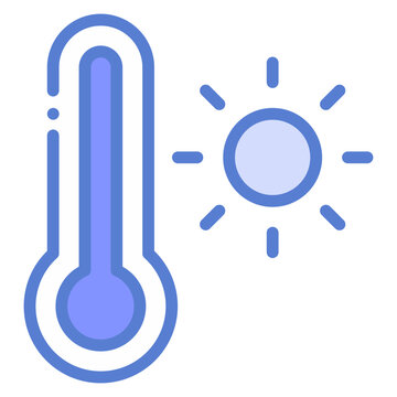 solar temperature icon