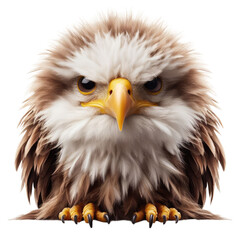 Obraz premium Isolated Cute Funny Animal on a Clear PNG Canvas, Generative AI