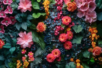 Stylish Botanical Arrangement in Fashion Magazine Generative AI - obrazy, fototapety, plakaty