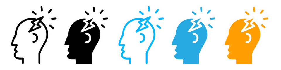 Human Comprehension and Intelligence Awareness Icon for Bright Ideas