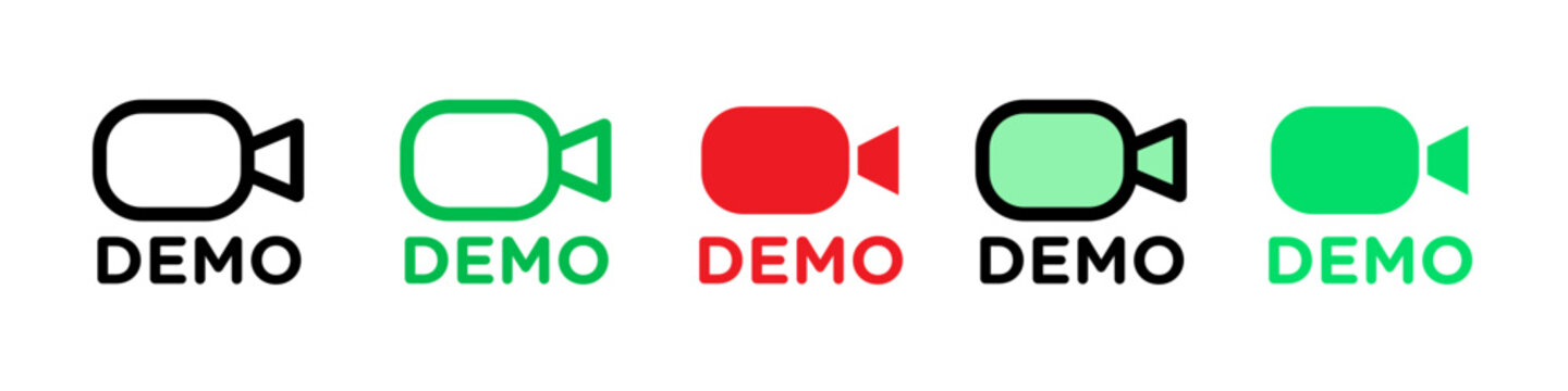 Educational Demo Video Icon for Online Learning Guides