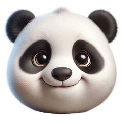 Fototapeta premium Isolated Cute Funny Animal on a Clear PNG Canvas, Generative AI