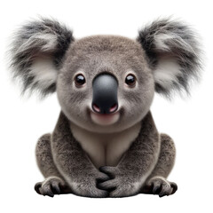 Obraz premium Isolated Cute Funny Animal on a Clear PNG Canvas, Generative AI