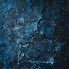 Blue Plaster Grunge - Moody Texture Background for Edgy Designs and Urban Aesthetics