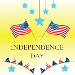 Happy Independence day poster, background design