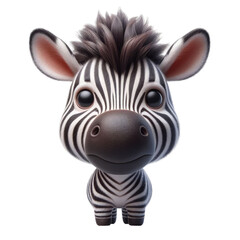 Isolated  Cute Funny Animal on a Clear PNG Canvas, Generative AI