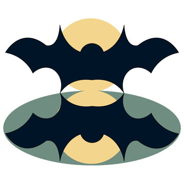 recommend clip art: Bat logo animal and vector, wings, black, vampire, gothic, illustration, bat icon design