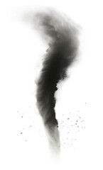 Obraz premium Tornado effect png, transparent background