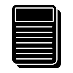 Newspaper Icon Design