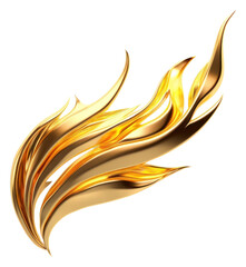 PNG Blaze fire gold jewelry shiny - obrazy, fototapety, plakaty