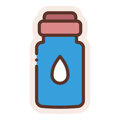 water bottle sticker