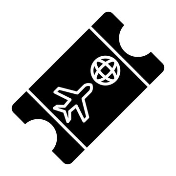 Plane Ticket Icon Design