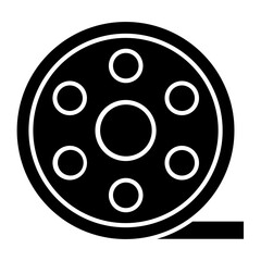 Film Reel Icon Design