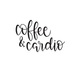 Stylish , fashionable and awesome coffee typography art and illustrator, Print ready vector  handwritten phrase coffee T shirt hand lettered calligraphic design.coffee cup Vector illustration bundle.
