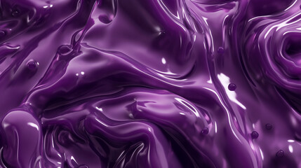 Obraz premium Vector style background, dark lilac jelly, waves with 3D effect