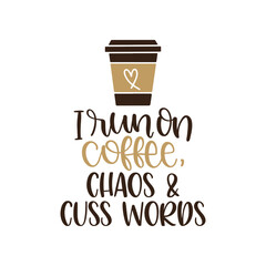 Stylish , fashionable and awesome coffee typography art and illustrator, Print ready vector  handwritten phrase coffee T shirt hand lettered calligraphic design.coffee cup Vector illustration bundle.