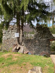 ruins of the old castle