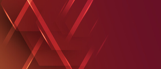 Modern red abstract technology background