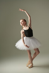 student of ballet school