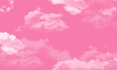 white clouds in a pink sky. light puffs of smoke on a colored texture
