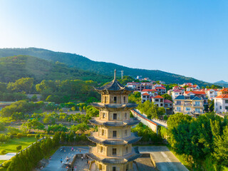 Fototapeta na wymiar Sakyamuni Buddha Pagoda in Guanghua Temple, Putian, Fujian, China