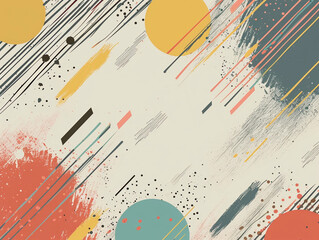 Abstract Splashes Dynamic Background