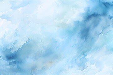 Abstract blue watercolor background