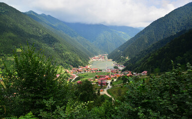 Uzungol, located in Trabzon, Turkey, is one of the most visited places in the country.