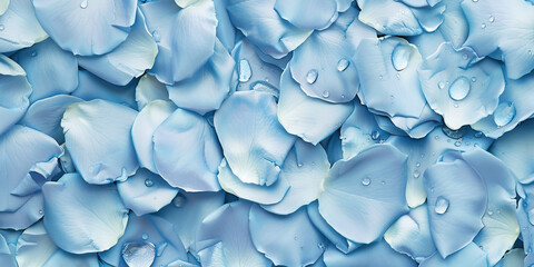 Background of blue petals
 - obrazy, fototapety, plakaty