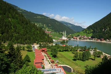 Uzungol, located in Trabzon, Turkey, is one of the most visited places in the country. © sinandogan