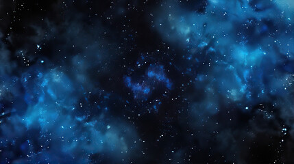 Obraz premium Dark blue night sky with stars 