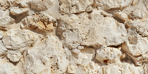 Textured Limestone Rock Wall Natural Background