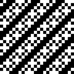 Seamless pattern. Figures ornament. Folk wallpaper. Shapes backdrop. Embroidery background. Tribal motif. Ethnic mosaic. Digital paper, textile print, web design, abstract illustration. Vector art. - 785651135