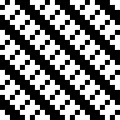 Seamless pattern. Figures ornament. Folk wallpaper. Shapes backdrop. Embroidery background. Tribal motif. Ethnic mosaic. Digital paper, textile print, web design, abstract illustration. Vector art - 785652355