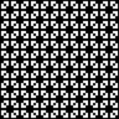 Seamless pattern. Checks, figures ornament. Squares, shapes wallpaper. Ethnic motif. Tiles, forms backdrop. Geometric background. Mosaic illustration. Digital paper, textile print - 785652903