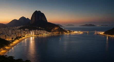 An ultra detailed, realistic, digital art, featuring rio de janeiro. happy accidents, exquisite detail, 30 megapixels, 4k, CanonEOS 5D Mark IV DSLR, 85mm lens, sharp focus, intricate detail, long expo