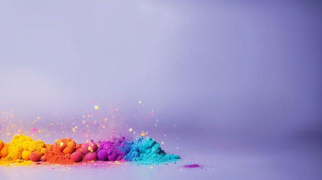 abstract colored dust explosion on a black background.abstract powder splatted background,Freeze motion of color powder exploding/throwing color powder, multicolored glitter texture.
